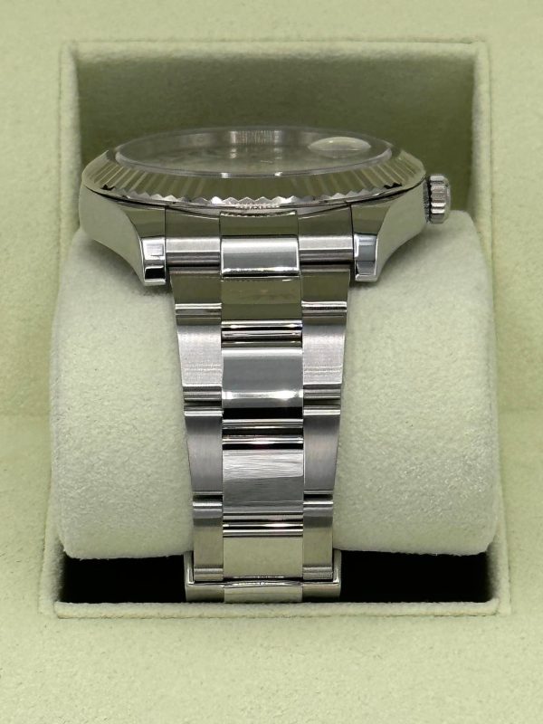 2012 Rolex Datejust II 41mm 116334 Oyster Silver Numerical Dial for sale