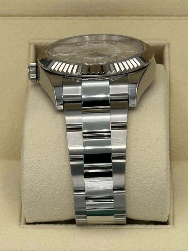 Rolex Sky-Dweller 42mm 326934 Stainless Steel Oyster White Dial (No. 2 of 2) for sale
