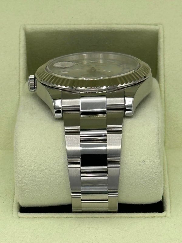 2012 Rolex Datejust II 41mm 116334 Oyster Silver Numerical Dial for sale