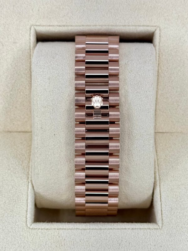2025 Rolex Day-Date 40mm 228235 Presidential Rose Gold Olive Dial (Unworn) (No. 2 of 2) for sale