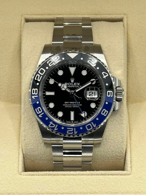 2023 Rolex GMT-Master II “Batman” 40mm 126710BLNR Oyster (Unworn) (No. 2 of 7) for sale