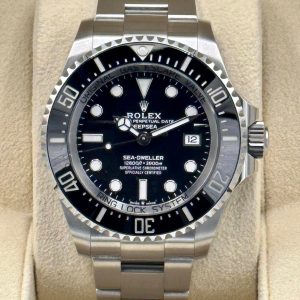 2022 Rolex Deepsea 44mm 136660 Stainless Steel Black Dial for sale