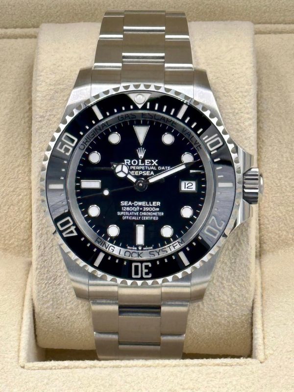 2022 Rolex Deepsea 44mm 136660 Stainless Steel Black Dial for sale