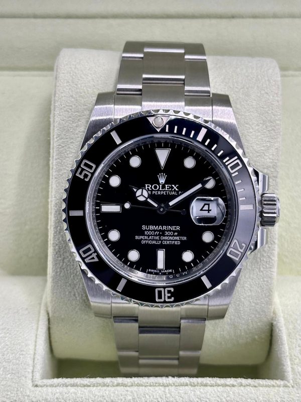 2016 Rolex Submariner 40mm 116610LN Stainless Steel Black Dial for sale
