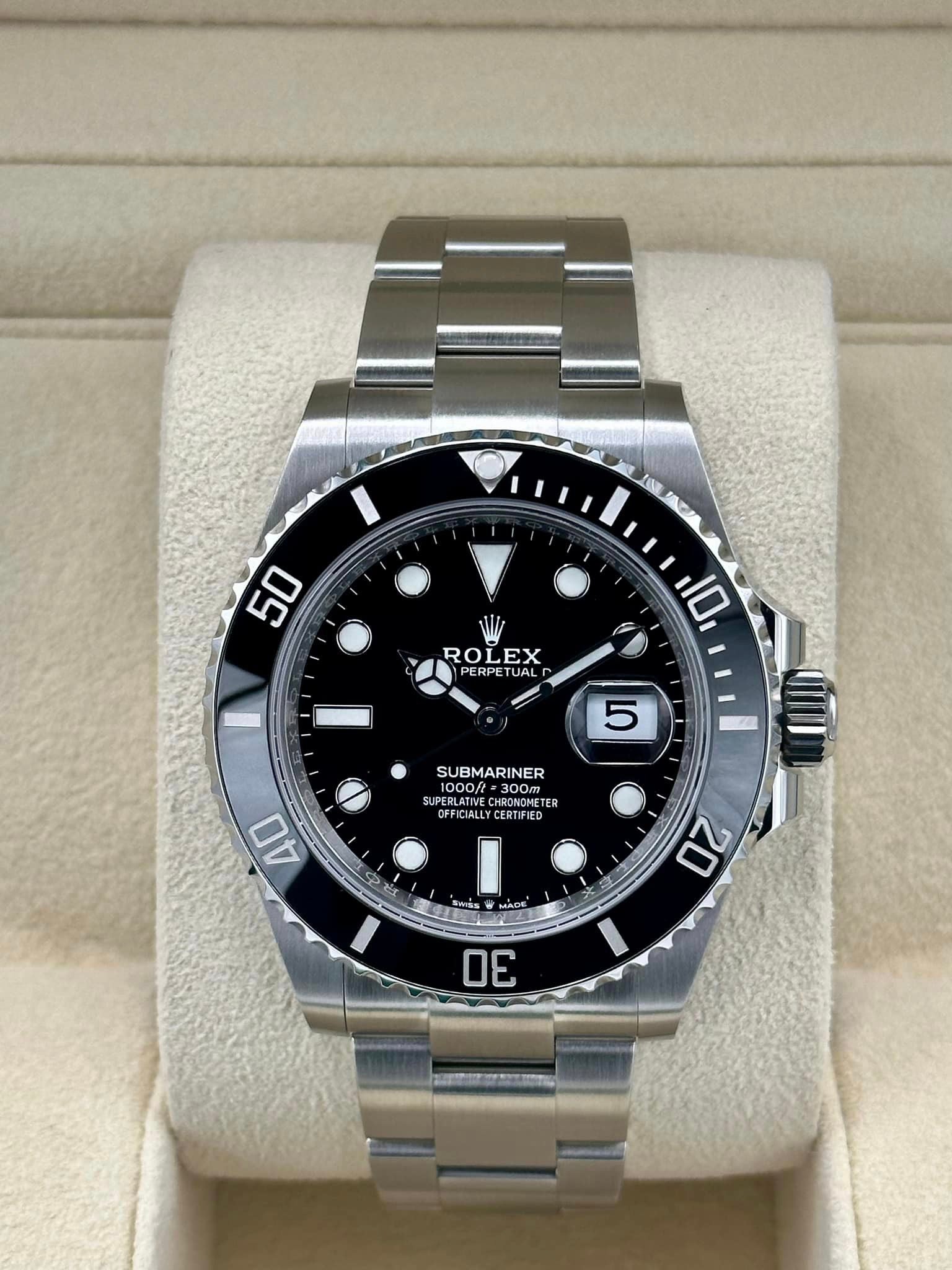 Pre owned Rolex Submariner 126610LN for sale