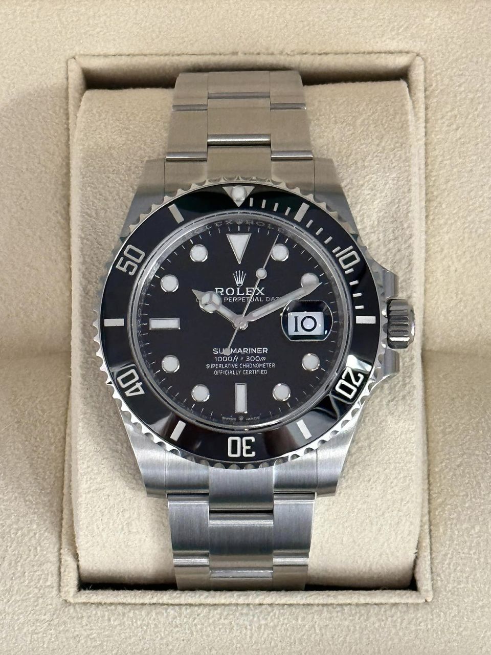 Pre owned Rolex Submariner 126610LN for sale