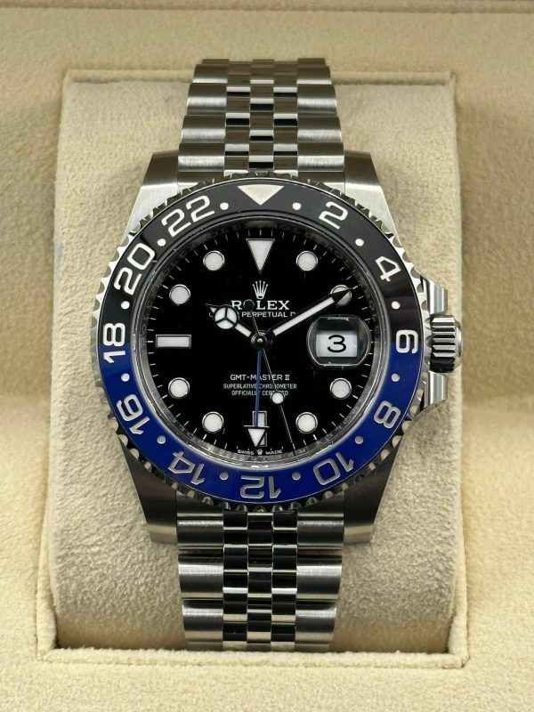 2023 Rolex GMT-Master II “Batgirl” 40mm 126710BLNR Jubilee Black Dial (Unworn) (No. 2 of 3) for sale