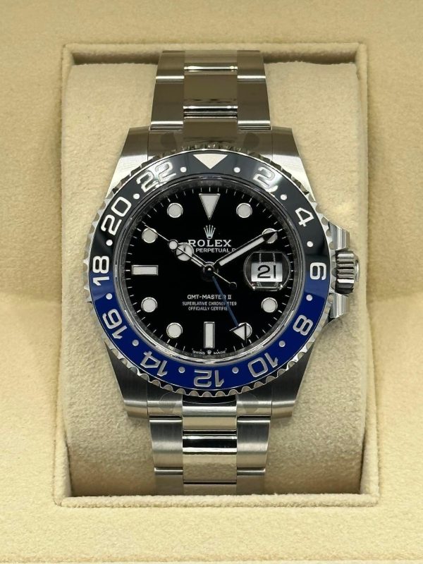 2023 Rolex GMT-Master II “Batman” 40mm 126710BLNR Oyster (Unworn) (No. 6 of 7) for sale