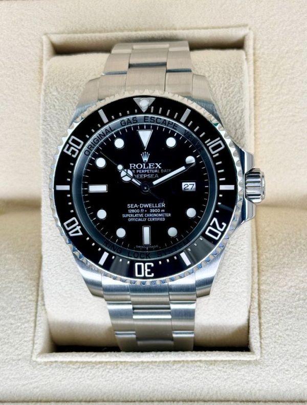 2015 Rolex Deepsea 44mm 116660 Stainless Steel Black Dial for sale
