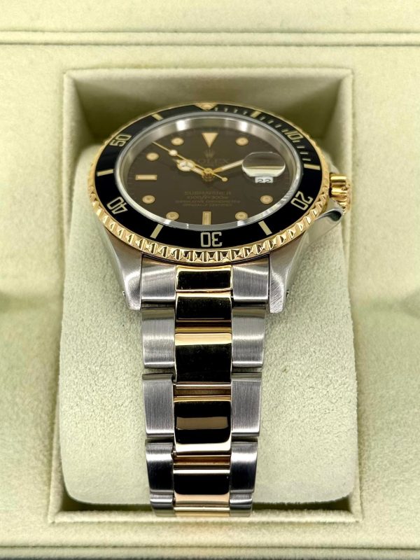 1987 Rolex Submariner 40mm 16803 Two-Tone Blue/Purple Dial for sale