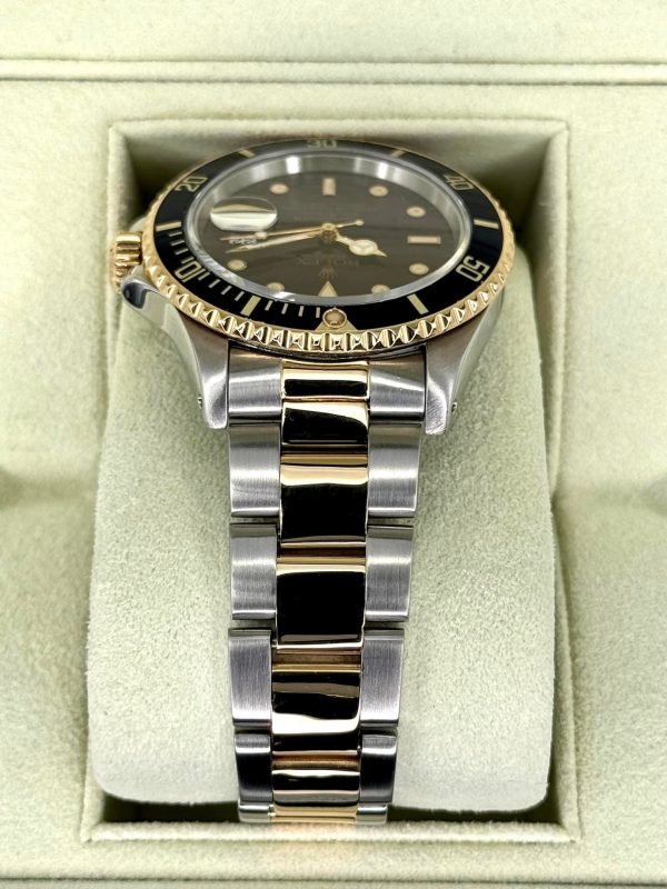 1987 Rolex Submariner 40mm 16803 Two-Tone Blue/Purple Dial for sale