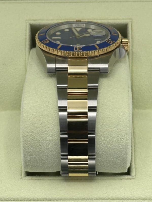 OLD STOCK 2012 Rolex Submariner 40mm 116613LB RARE FLAT BLUE DIAL (Unworn) for sale