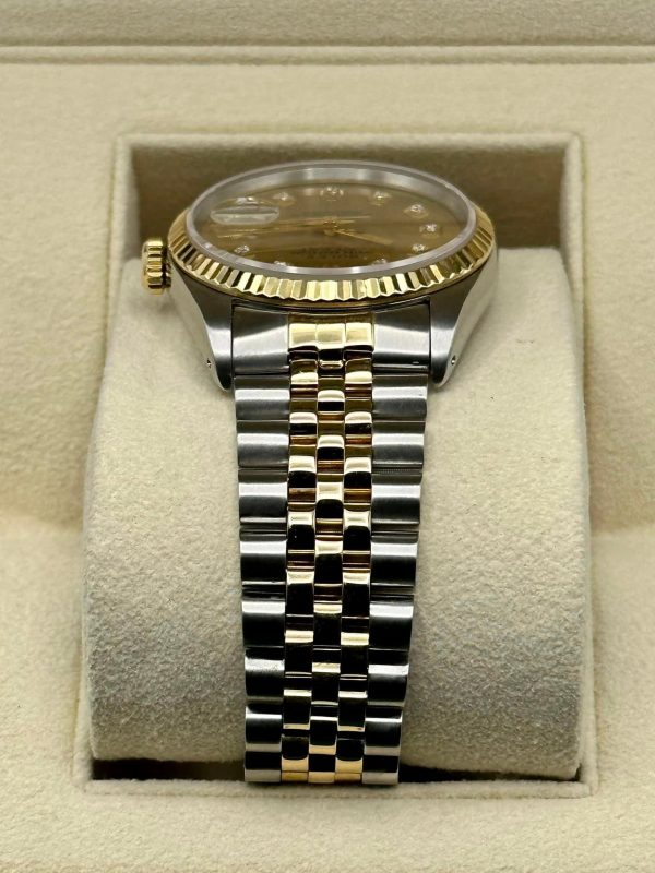Rolex Datejust 36mm 16233 Two-Tone Jubilee Champagne Diamond Dial for sale