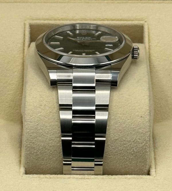 2023 Rolex Datejust 41mm 126300 Oyster Green Dial (Unworn) (No. 4 of 5) for sale
