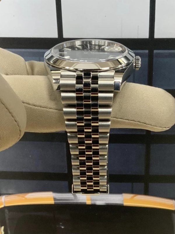 2022 Rolex Datejust 41mm 126300 Jubilee Black Stick Dial (Unworn) for sale