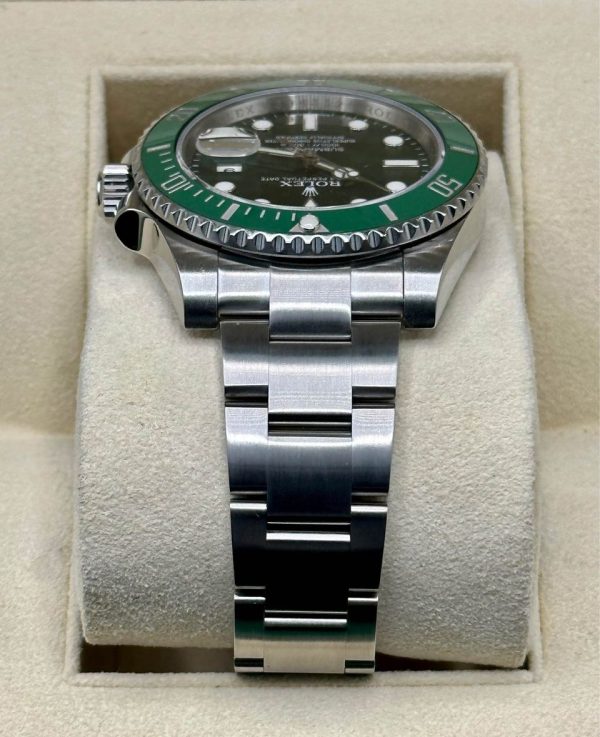 2014 Rolex Submariner “Hulk” 40mm 116610LV Oyster Green Dial for sale
