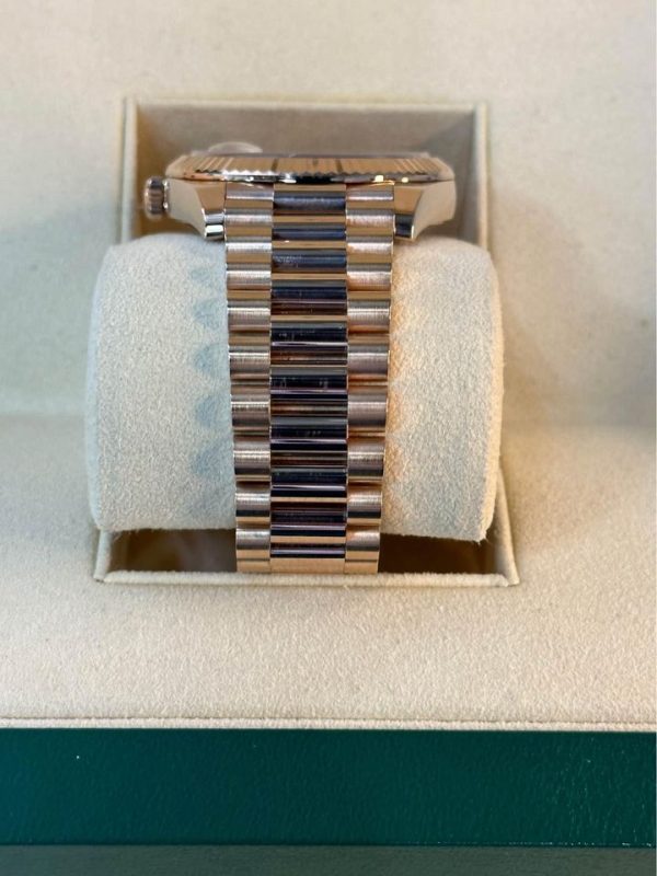 2020 Rolex Day-Date 40mm 228235 Presidential Rose Gold Sundust Dial for sale