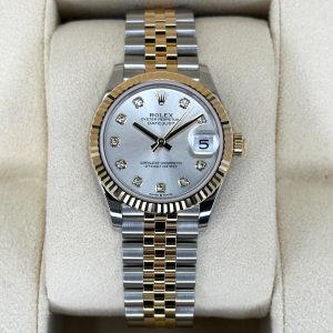 2024 Rolex Lady Datejust 31mm 278273 Two-Tone Silver Diamond Dial (Unworn) (No. 2 of 2) for sale