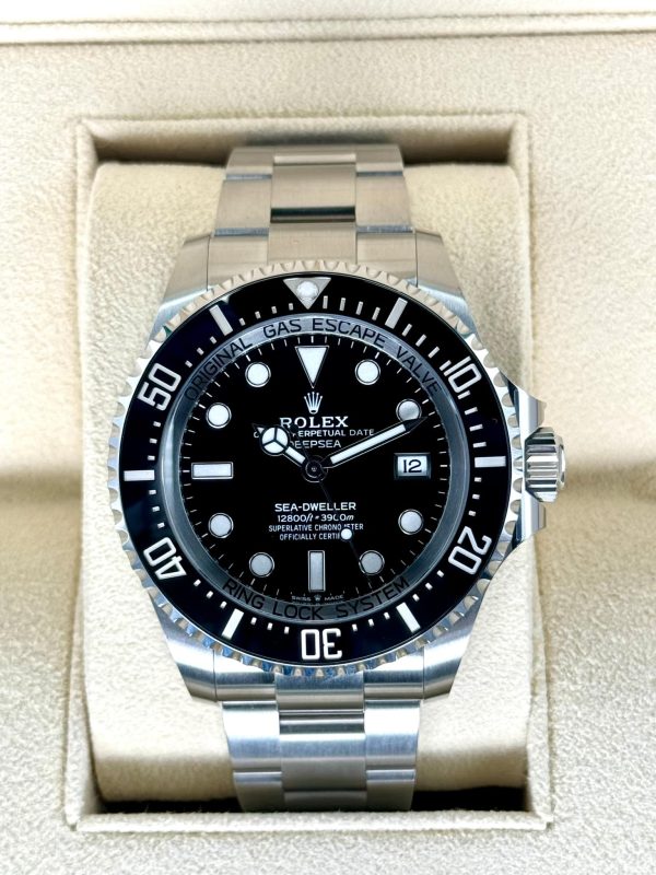 2024 Rolex Deepsea 44mm 136660 Stainless Steel Black Dial (Unworn) (No. 2 of 4) for sale