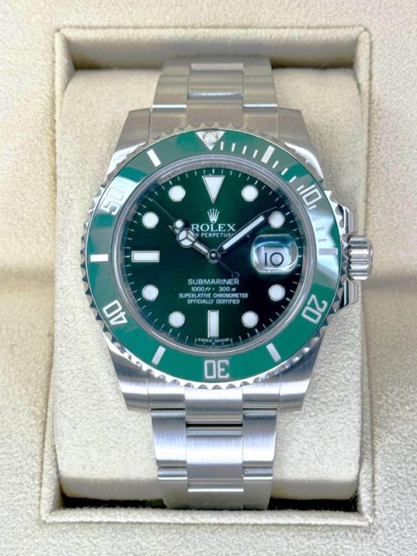 Rolex Submariner “Hulk” 40mm 116610LV Green Dial (No. 4 of 4) for sale