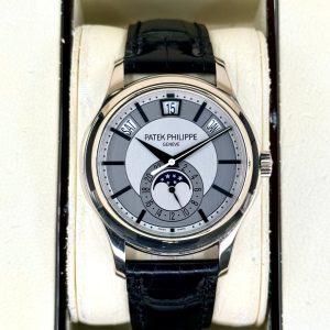 2012 Patek Philippe Annual Calander 40mm 5205G White Gold Grey Dial for sale