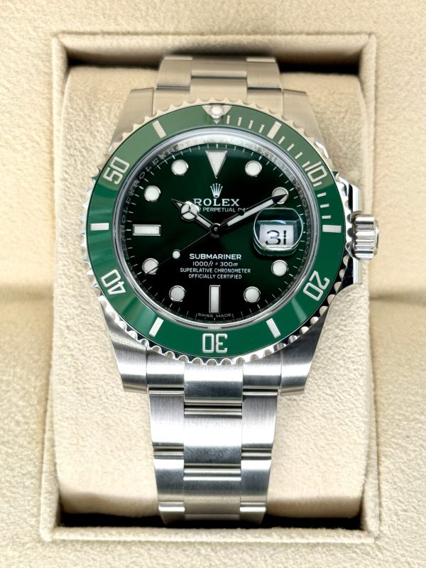 2018 Rolex Submariner “Hulk” 40mm 116610LV Green Dial (No. 1 of 3) for sale