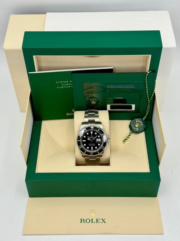 2022 Rolex Sea-Dweller 43mm 126600 Stainless Steel Black Dial for sale