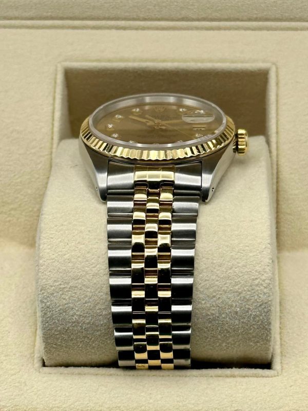 Rolex Datejust 36mm 16233 Two-Tone Jubilee Champagne Diamond Dial for sale