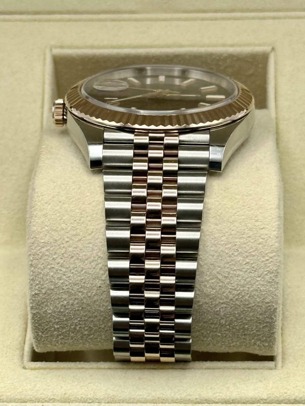 2020 Rolex Datejust 41mm 126331 Two-Tone Rose Gold Chocolate Dial for sale