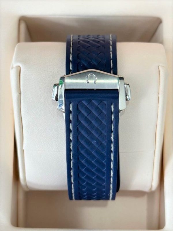 2022 Omega Seamaster Aqua Terra 41mm Blue Rubber Strap Grey Dial for sale