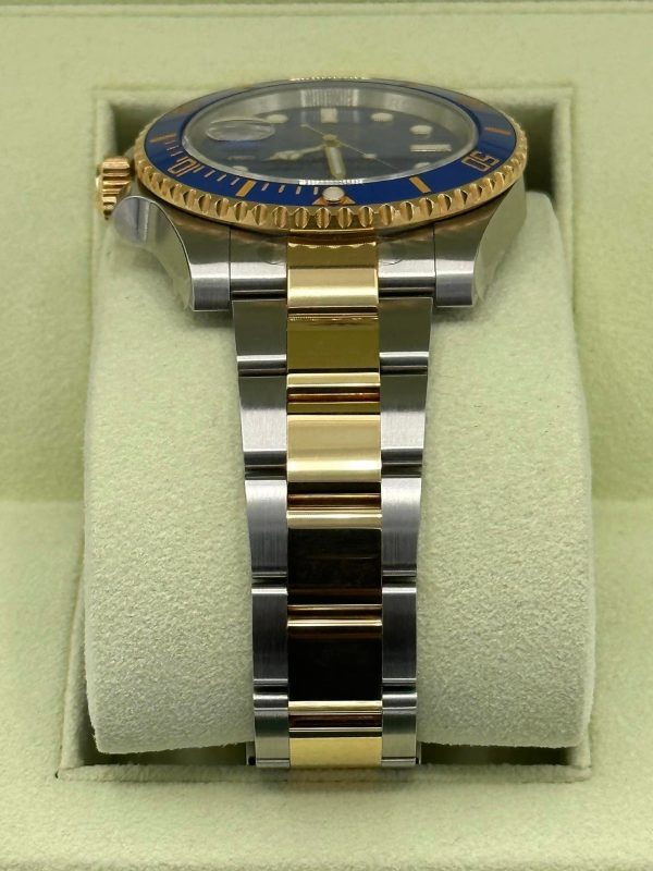OLD STOCK 2012 Rolex Submariner 40mm 116613LB RARE FLAT BLUE DIAL (Unworn) for sale
