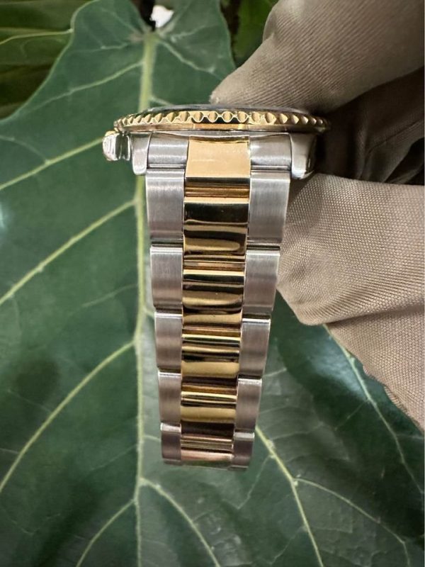 2005 Rolex GMT-Master II 40mm 16713 Grey Serti Diamond Ruby Dial for sale