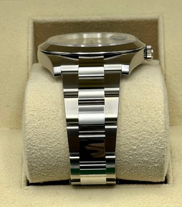 Rolex 2023 Datejust 41mm 126300 Oyster Blue Roman Numeral Dial (Unworn) for sale