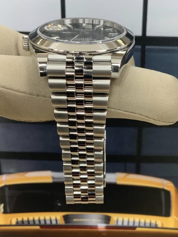 2022 Rolex Datejust 41mm 126300 Jubilee Black Stick Dial (Unworn) for sale