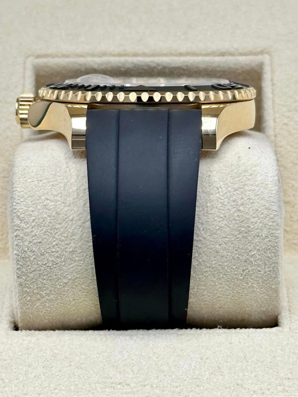 2023 Rolex Yacht-Master 42mm 226658 Gold Oysterflex Black Dial for sale