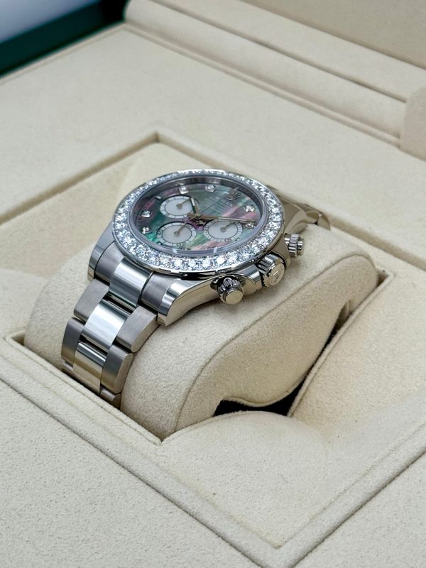 2024 Rolex Daytona 40mm 126579RBR Mother of Pearl Diamond Dial (Unworn) for sale