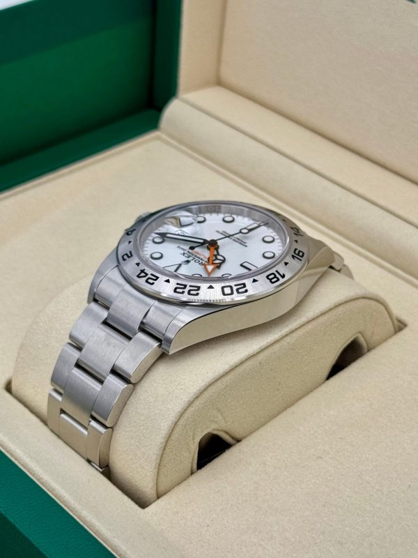2025 Rolex Explorer II 42mm 226570 Polar White Dial (Unworn) (No. 3 of 4) for sale