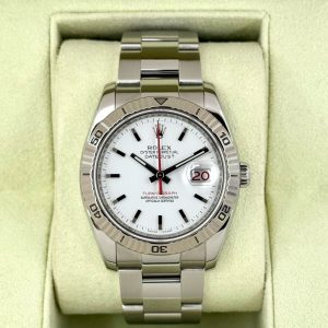 2005 Rolex Datejust Turn-O-Graph 36mm 116264 Oyster White Dial for sale