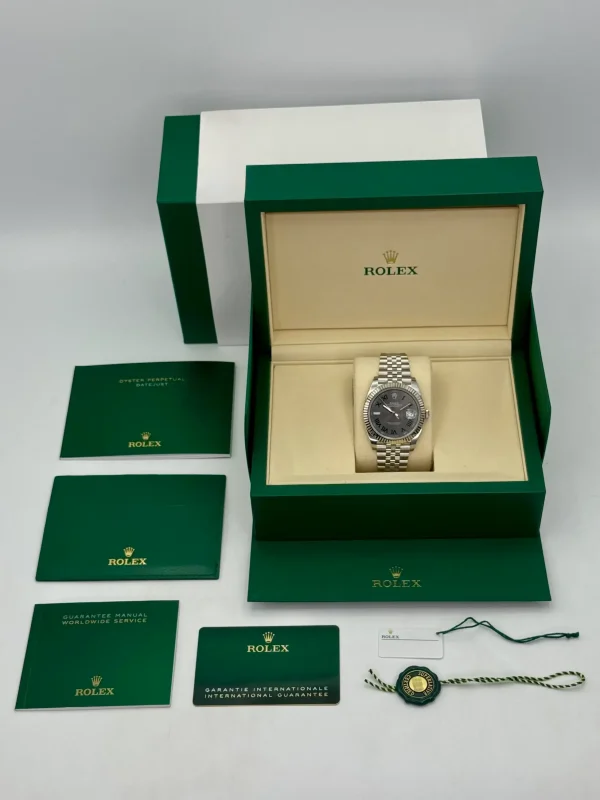 2026 Rolex Datejust 41mm 126334 Jubilee Wimbledon Dial (Unworn) for sale