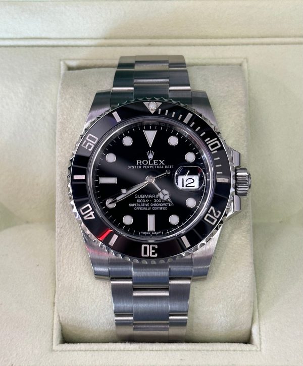 2013 Rolex Submariner Date 40mm 116610 Oyster Black Dial for sale