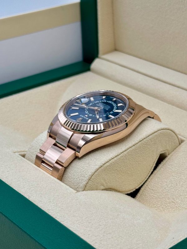 2025 Rolex Sky-Dweller 42mm 336935 Rose Gold Blue Dial (Unworn) (No. 2 of 2) for sale