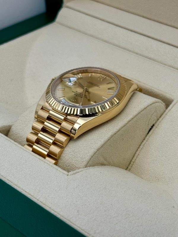 2023 Rolex Day-Date 40mm 228238 Presidential Champagne Dial for sale