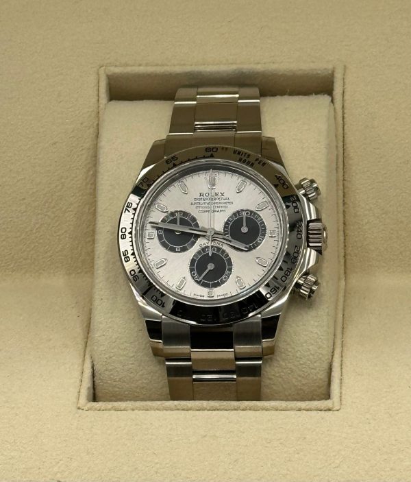 2022 Rolex Daytona 40mm 116509 White Gold Silver Dial for sale