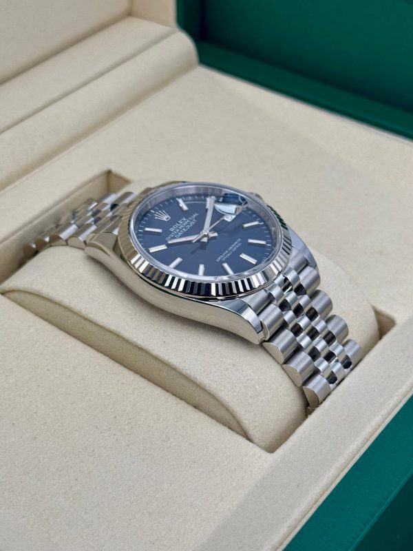 2025 Rolex Datejust 36mm 126234 Stainless Steel Jubilee Blue Dial (Unworn) for sale