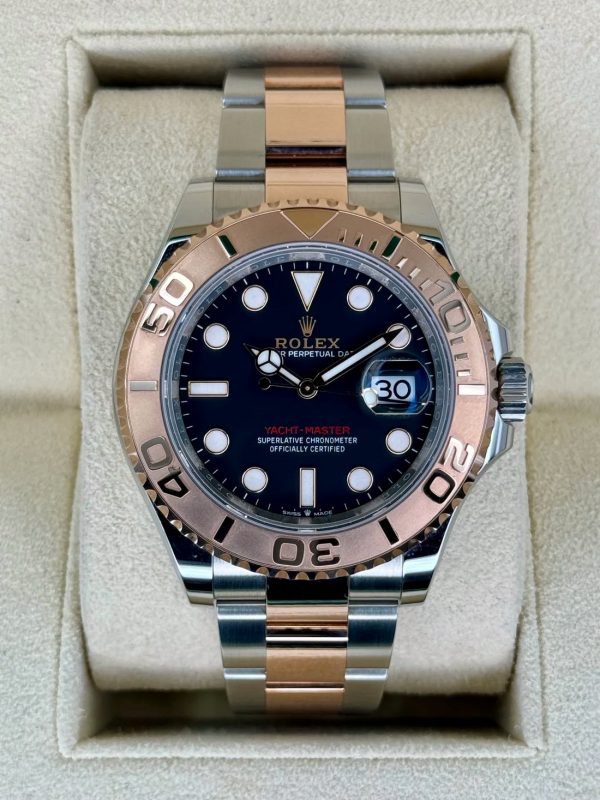 2021 Rolex Yacht-Master 40mm 126621 Two-Tone Black Dial (Unworn) for sale