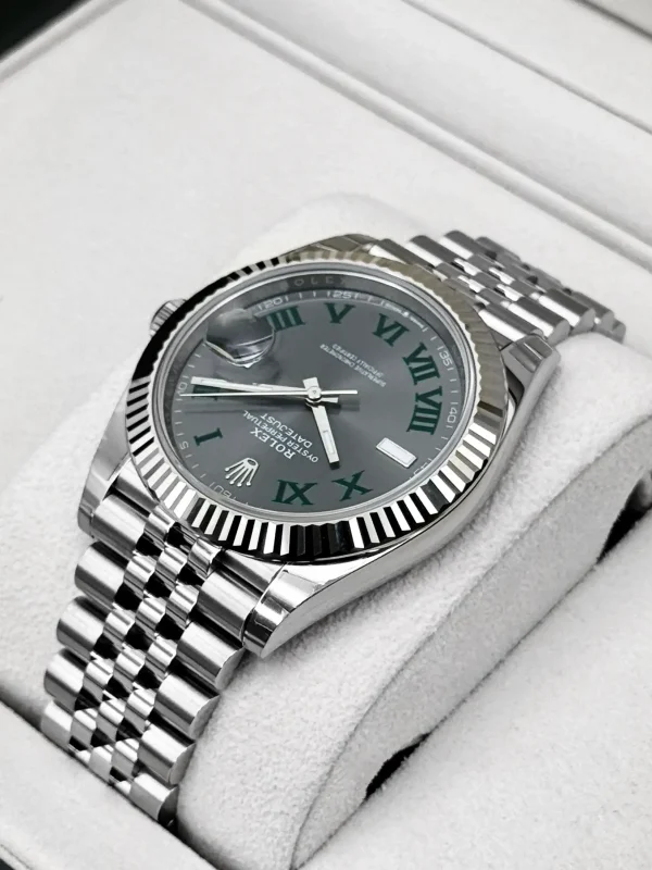 2026 Rolex Datejust 41mm 126334 Jubilee Wimbledon Dial (Unworn) for sale