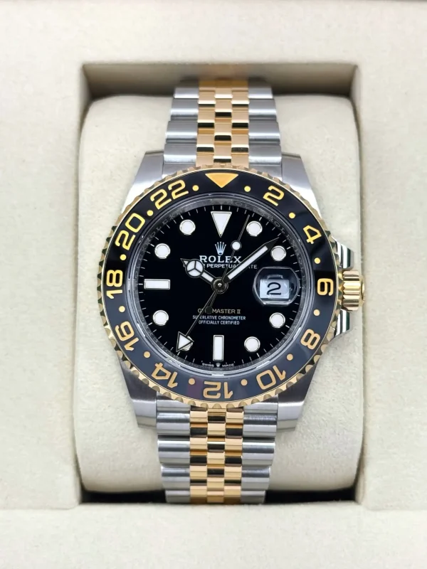 2026 Rolex GMT-Master II 40mm 126713GRNR Two-Tone Jubilee (Unworn) for sale