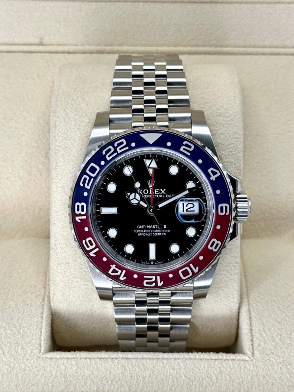 2022 Rolex GMT-Master II “Pepsi” 40mm 126710BLRO Jubilee (No. 1 of 2) for sale