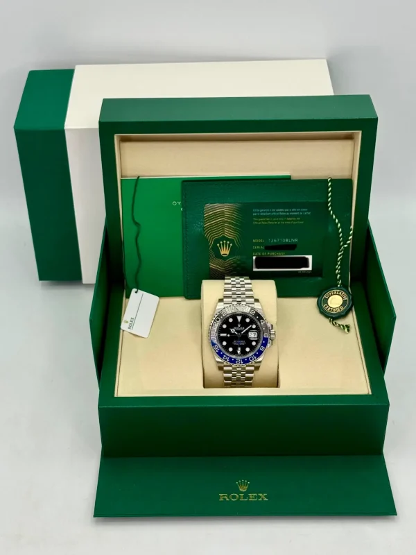 2026 Rolex GMT-Master II “Batgirl” 40mm 126710BLNR Jubilee (Unworn) for sale