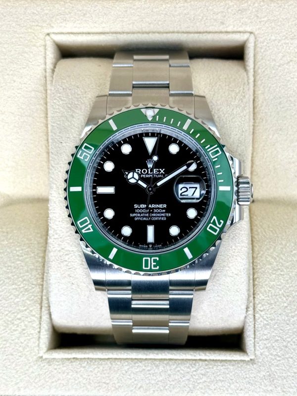 2024 Rolex Submariner “Starbucks” 41mm 126610LV Black Dial (Unworn) (No. 1 of 3) for sale